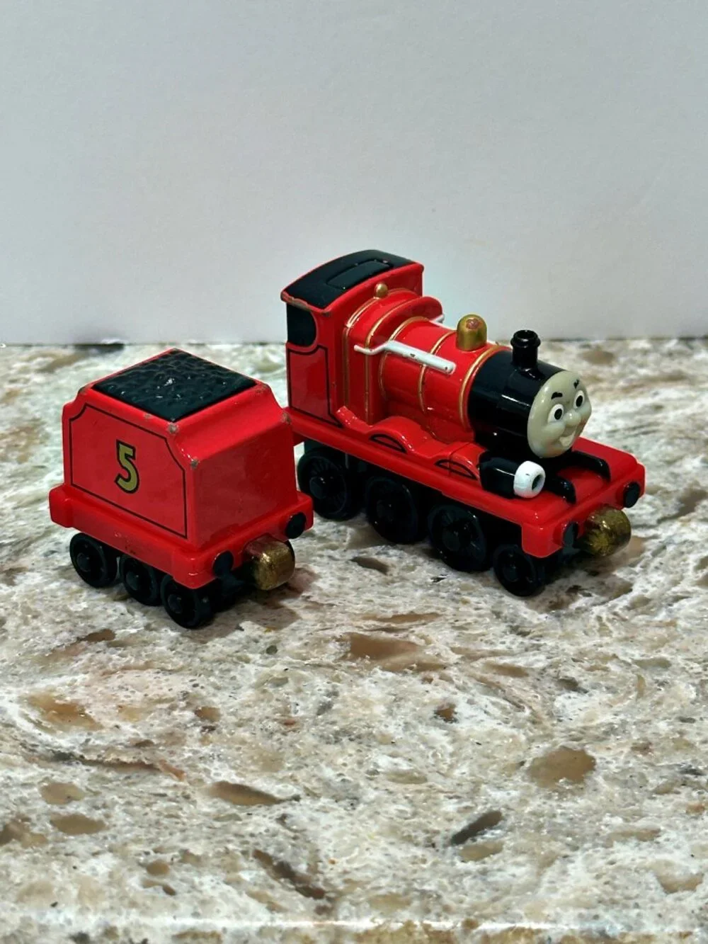 Thomas & Friends James and Tender 2008 Take Along Diecast Light Sounds WORKS!!!